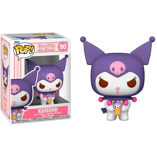Фігурка Funko Pop Хеллоу Кітті Куромі Hello Kitty Kuromi 10 см FP HK K 90