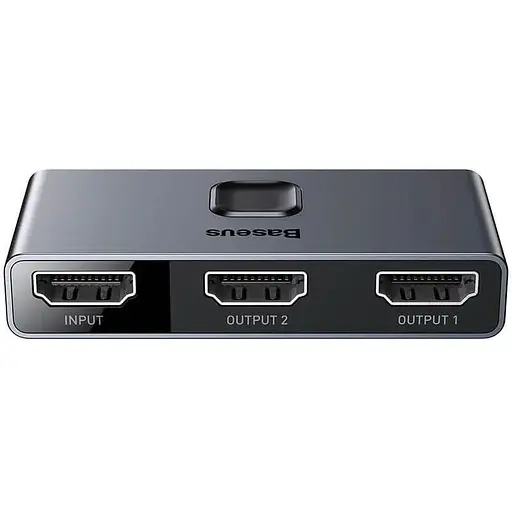 Сплиттер - видео переходник - хаб - Baseus Matrix HDMI Splitter (2in1or 1in2) (CAHub-BC0G) - фото 1