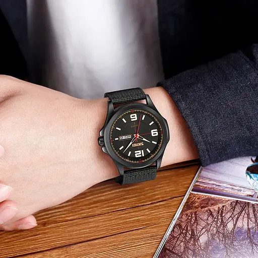 Мужские наручные часы Skmei 9315 (Черные) - фото 4