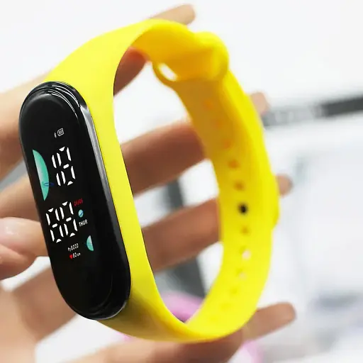 Фитнес-браслет Band M9 Фитнес трекер, шагомер, пульсометр и мониторинга сна Yellow (18338) - фото 2