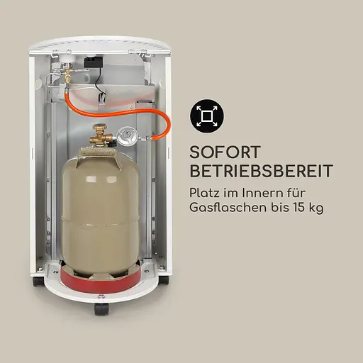 Газовый обогреватель Blumfeldt Bonaparte Fire 4200W (10035030) - фото 9