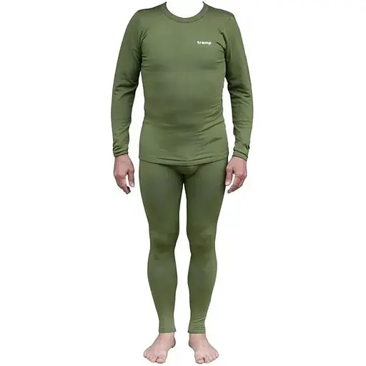 Комплект термобілизни чоловічий Tramp Warm Soft XXL Оливковий (1042-TRUM-019-Olive-2XL)