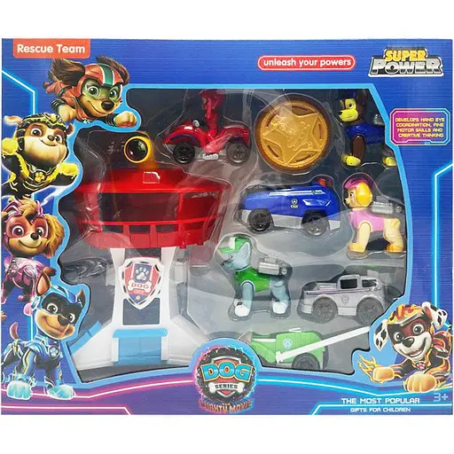 Детский игровой набор Щенячий патруль Bambi H-06A с транспортом - фото 1