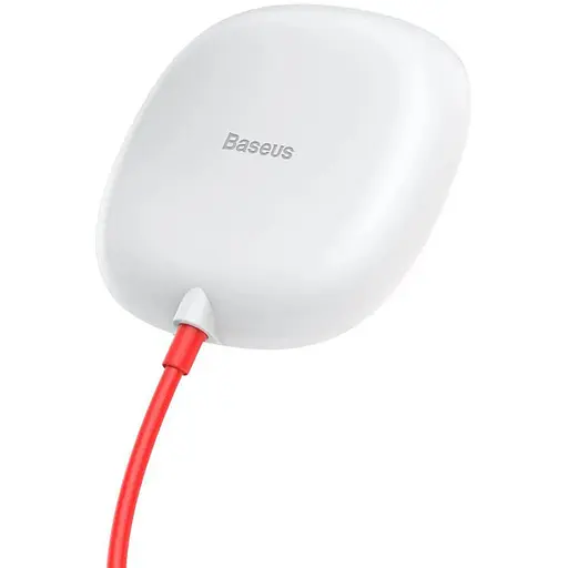 Бездротовий зарядний пристрій Baseus Suction Cup WirelessCharger White WXXP-02 - фото 1