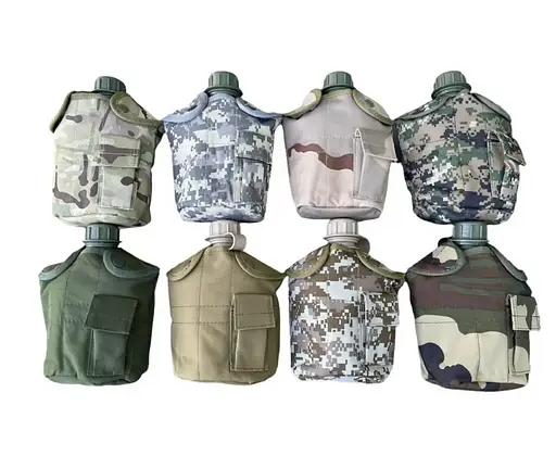 Похідна фляга 1л + чохол (Піксель) - фото 2