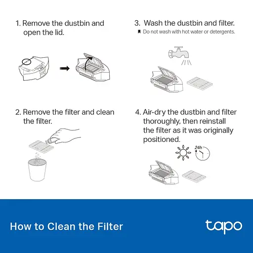 Комплект TP-Link для заміни Tapo RVA105 - фото 10