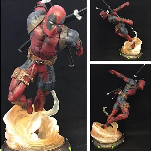 Фигурка коллекционная Diamond Select Toys Marvel Gallery Deadpool Марвел Галерея Дэдпул 27см WST DР - фото 4