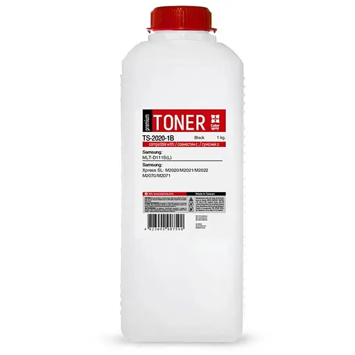 Тонер Samsung ML-2160/2165, SCX-3400/3405, SL-M2020/2070, 1 кг, ColorWay Premium (TS-2020-1B)