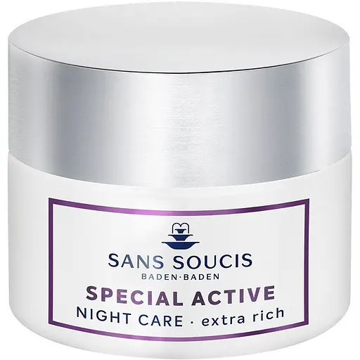 Ночной насыщенный крем для лица Sans Soucis Special Active Night Care Extra Rich для очень сухой кожи 50 мл - фото 1