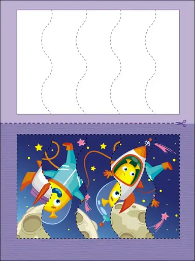 Розвивальні зошити: Пазли-розрізалки. Прибульці - фото 4