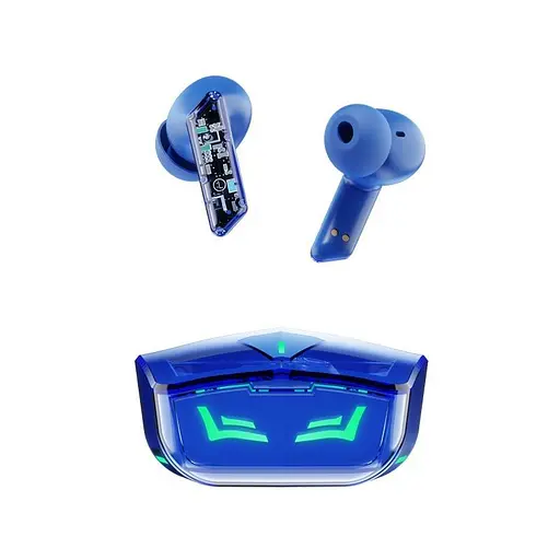 Бездротові ігрові навушники X8 з шумоподавленням синій - фото 1