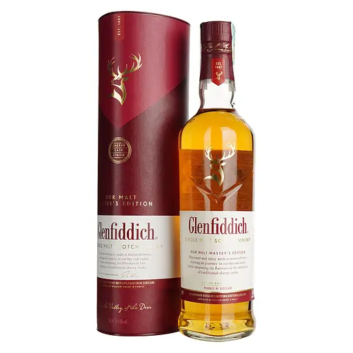Віскі Glenfiddich Malt Master's Edition 43% 0.7 л в подарунковій упаковці