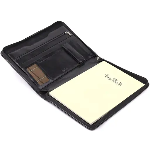 Оригинальная папка с блокнотом из гладкой натуральной кожи TONY PEROTTI 34х24,5х3 см 000315703 - фото 6