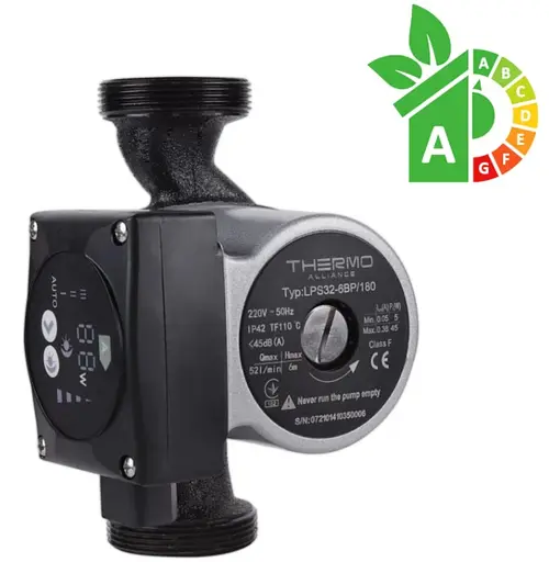 Циркуляционный насос Thermo Alliance LPSА 32/60/180 энергосберегающий LPSA3260180 - фото 2