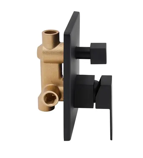 Душевая система универсальная Qtap Aquarius Black Matt QTAQA64103NGB - фото 3