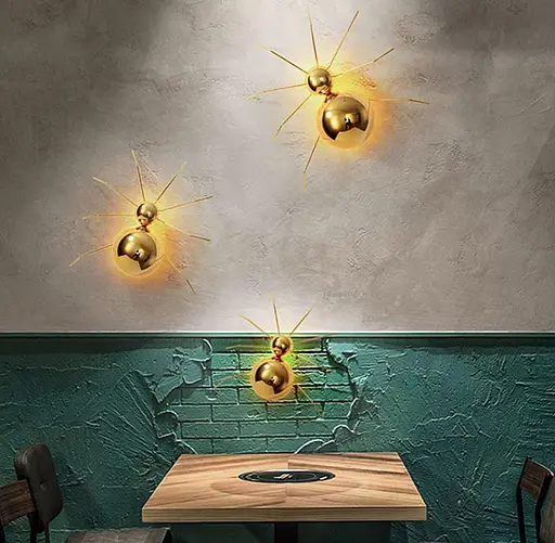 Незвичайне бра у формі павучка Арт. WB 5062 Line F - фото 5