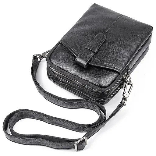 Чоловіча шкіряна сумка Vintage 17,5х23х4 см sum0013923 - фото 2