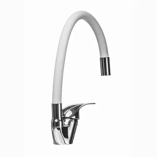 Смеситель для кухни EcoMix E-GEZ-203SLR-White Белый - фото 4