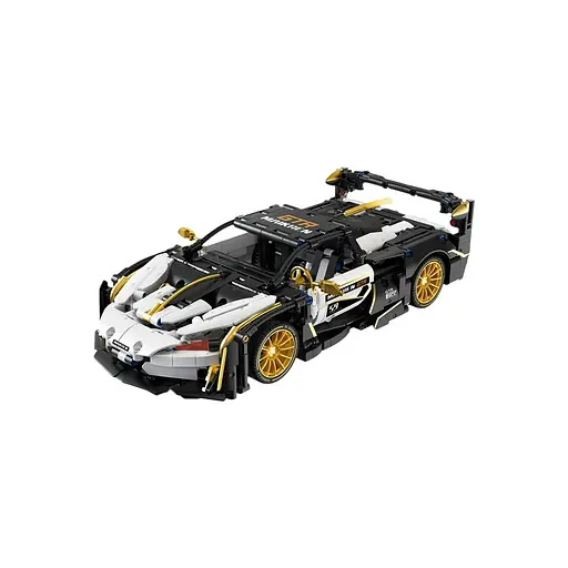 Конструктор Ramiz "Спортивний автомобіль" білий/чорний 1242 шт. - фото 2