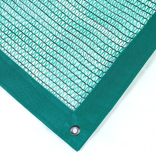 Сетка для затенения Агро Кремінь 45% 6х10 м усиленная с кольцами (СЗППЛ45011)  - фото 4