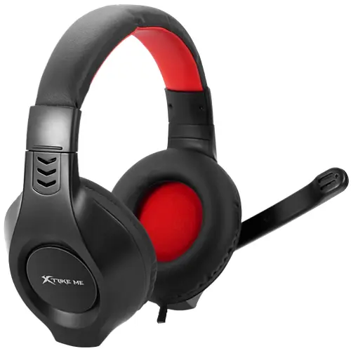 Игровая гарнитура Xtrike ME HP-312, 2x3.5мм, XBOX/PS/PC черно-красная - фото 6