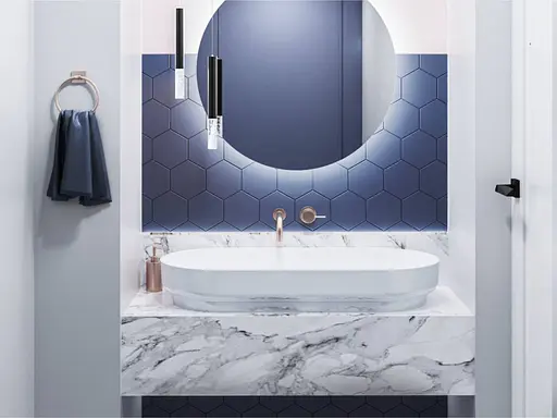 Умивальник Miraggio Marta 900 0000692, Білий - фото 6