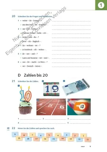 Pluspunkt Deutsch - Leben in Österreich A1. Arbwnloaeitsbuch mit Audio-mp-3 Dod und Lösungen - фото 8