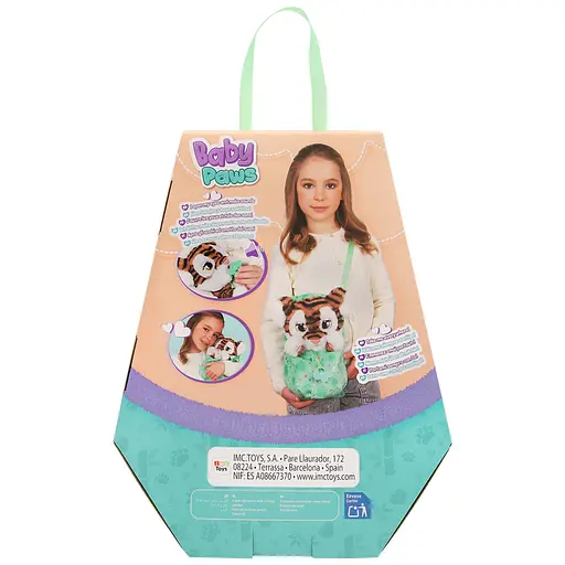 Интерактивная игрушка Baby Paws W3 Тигренок с аксессуарами (927650IM) - фото 6