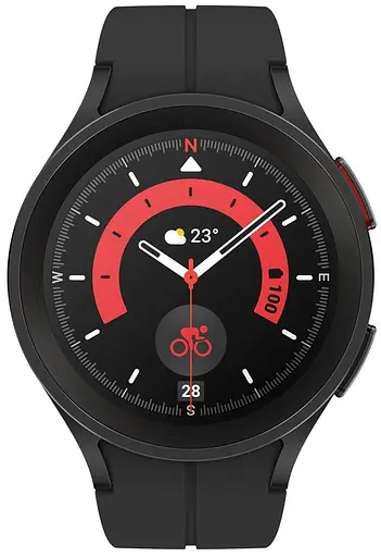Смарт-часы Samsung Galaxy Watch5 Pro 45mm Titanium Black EU (SM-R920NZKA) [71780] - фото 2