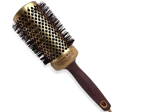 Щітка брашинг для волосся Salon Ceramic продувна щітка для укладання 53 мм - фото 1