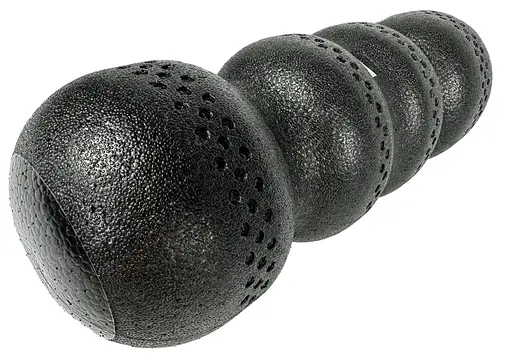 Массажный ролик EasyFit SlateShaper 45 см черный (EF-2040) - фото 4