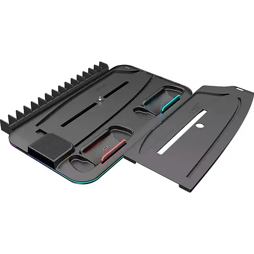Подставка CANYON cooling stand CS-51 RGB для PS5 Slim/DE Charge Black - фото 5
