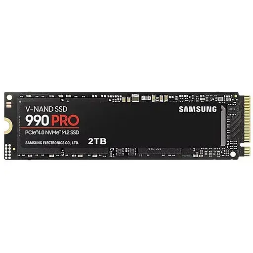 Накопитель SSD NVME - Samsung 990 PRO 2 TB (MZ-V9P2T0BW) - фото 1