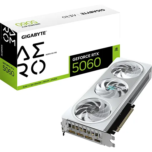 Відеокарта GIGABYTE GeForce RTX5060 8Gb AERO OC (GV-N5060AERO OC-8GD) - фото 10