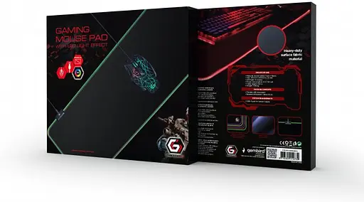 Ігрова поверхня Gembird MP-GAMELED-L (300 x 800 х 4 мм.) (MP-GAMELED-L) - фото 5