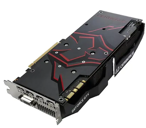 Видеокарта ASUS GTX 1070Ti 8Gb Cerberus (CERBERUS-GTX1070TI-A8G) (GDDR5, 256 bit, PCI-E 3.0 x16) Б/у - фото 4