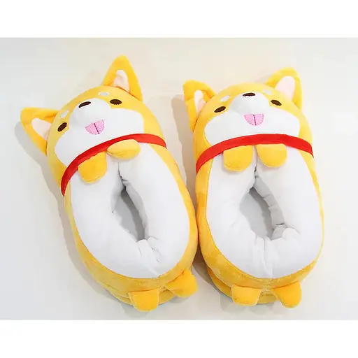 Тапочки Сartoon slippers Японский карлик Сиба Ину оранжевый 22.035 - фото 4