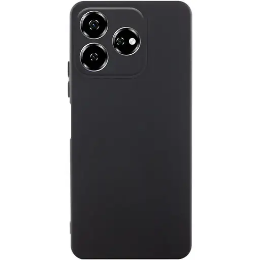 Чохол TPU GETMAN Liquid Silk Full Camera для ZTE Nubia V60 Чорний / Black - фото 1