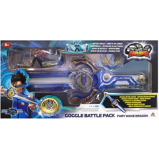 Infinity Nado Набір VI Goggle Battle Pack дзиґа та аксесуари