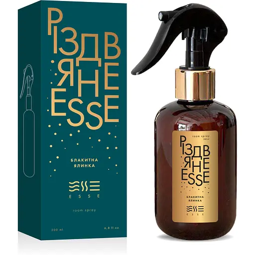 Спрей для текстилю Блакитна ялинка Esse Різдвяне Esse 2026 100 мл