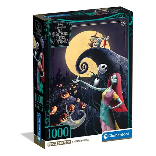 Пазл Кошмар перед Різдвом - Nightmare Before Christmas - 1000 шт Clementoni 37060
