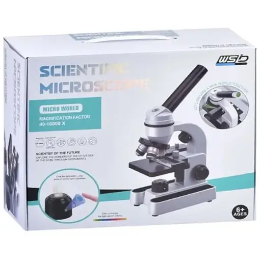 Оптичний прилад W5805A мікроскоп із LED-підсвічуванням та збільшенням 40X–16000X - фото 2