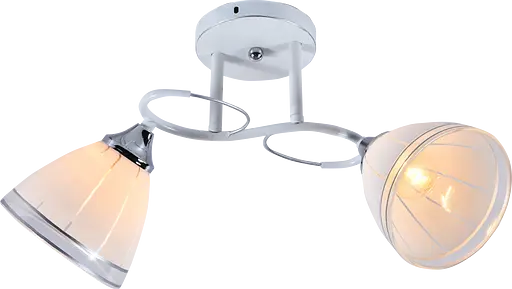 Люстра декоративна V DA5085/2A White+Silver на 2 плафона