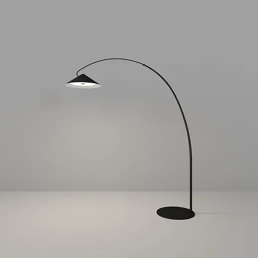 Торшер Skarlat RLL8108 35W BK 4000K - фото 2