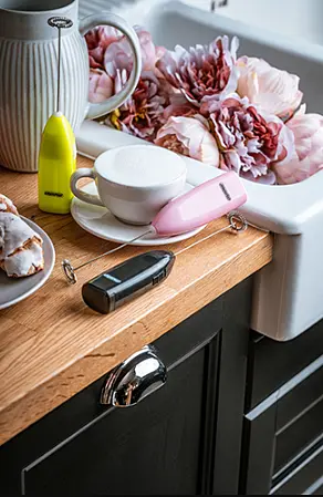 Миксер-взбиватель молока и какао Mesko MS 4493p - фото 3