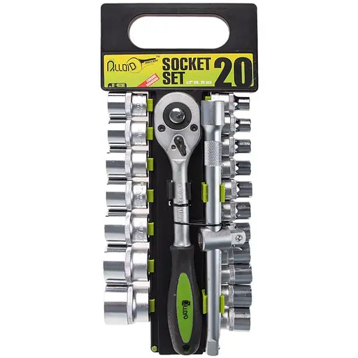Набор головок Alloid 1/2, 8-32 мм 20 предметов (НГ-4020П) - фото 1