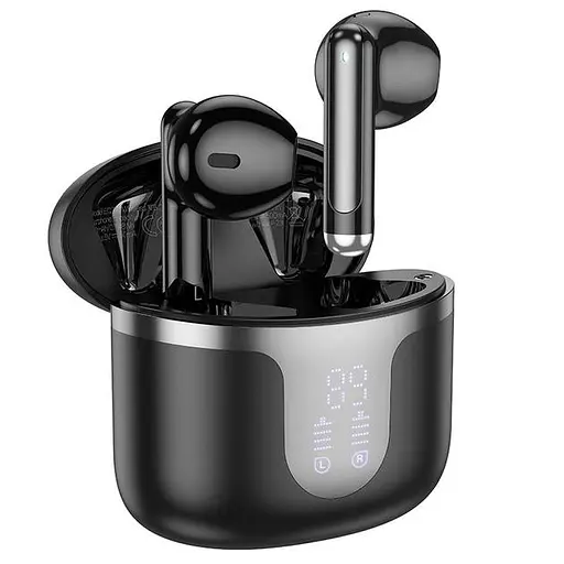 Навушники Hoco EQ7 TWS headset | BT5.3, 40/300mAh, 7h | black - фото 7