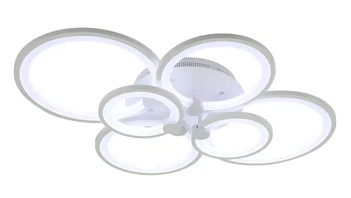 Люстра світлодіодна Valeso V X6096-6 WT - фото 3