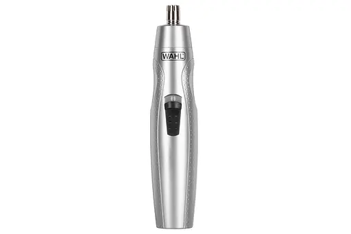Триммер Moser Wahl, для бороды и усов, 3хАА, роторный мотор, насадок-4, триммер для носа, подставка, сталь, серый - фото 4
