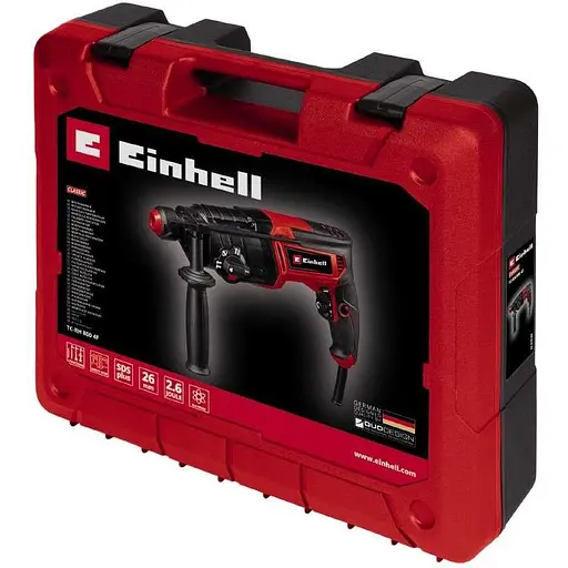 Перфоратор Einhell TC-RH 800 4F SDS-plus 800 Вт (4257980) - фото 4